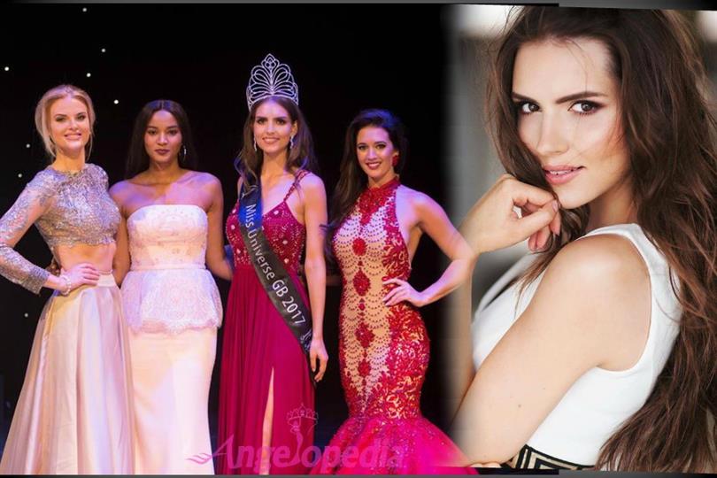 Anna Burdzy crowned as Miss Universe Great Britain 2017